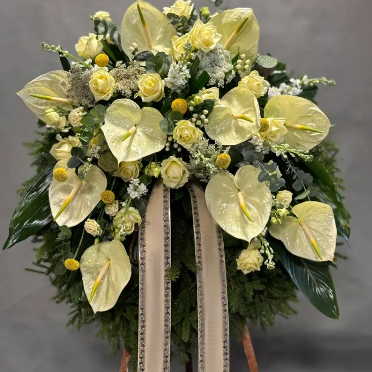 wieniec pogrzebowy elegancka pamiec