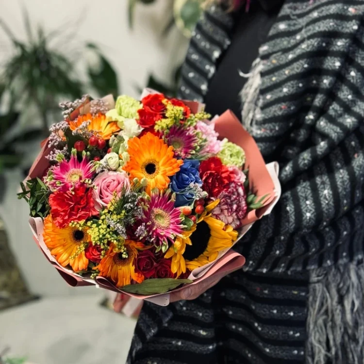 Bukiet mandarynkowy Rozmiar kompozycji Podstawowy