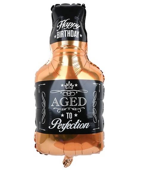 Balon foliowy butelka whisky z helem