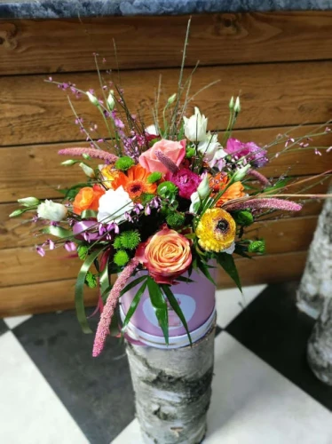Flower Box wyjątkowy Rozmiar kompozycji Podstawowy