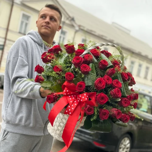 kosz serenada roz