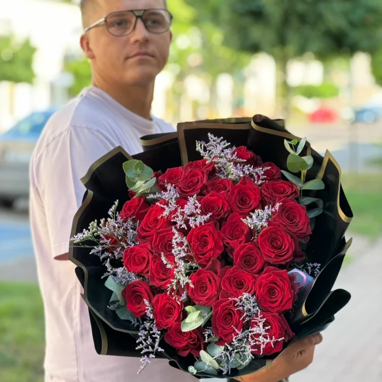 bukiet roz namietny zachwyt