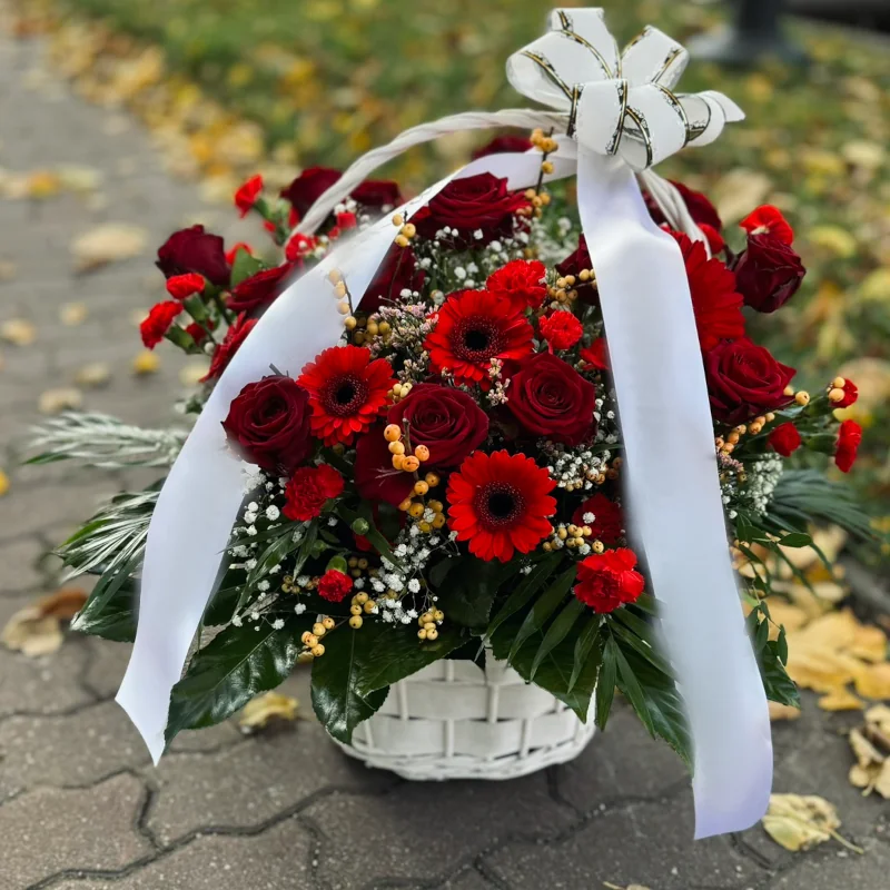 Kosz na pogrzeb wieczny spokój