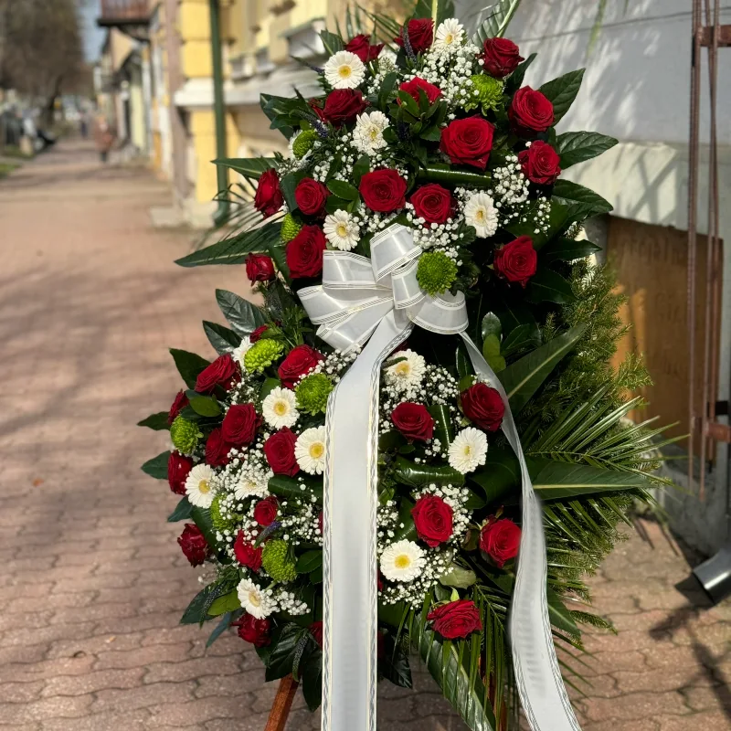 Wieniec pogrzebowy ostateczne pożegnanie