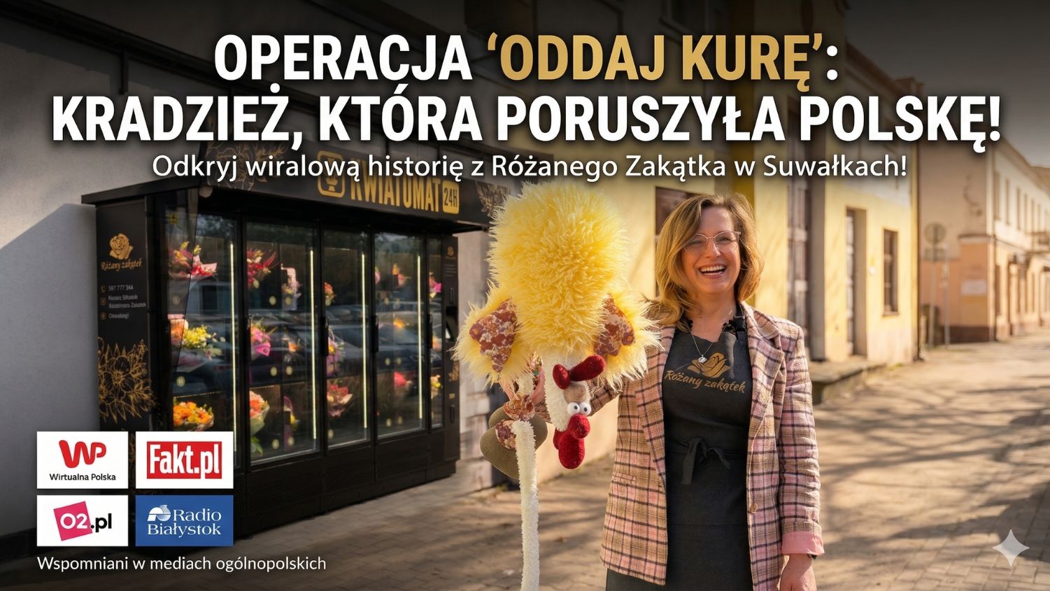 Operacja „Oddaj kurę”: Jak kradzież ozdoby z Różanego Zakątka poruszyła całą Polskę!